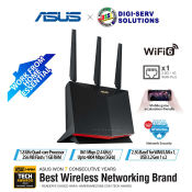 ASUS RT-AX86U Gaming Router: WiFi 6, Mesh Support, 2