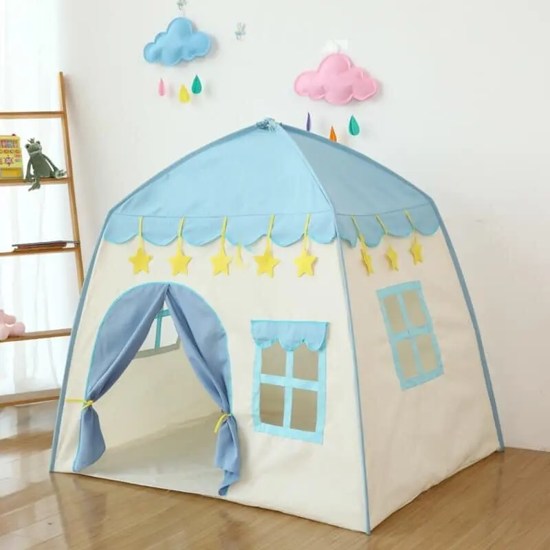 inside kids tent