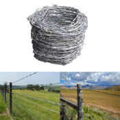Iron Barbed Wire Roll Fence - Anti-climb, Galvanized & Anti-rust