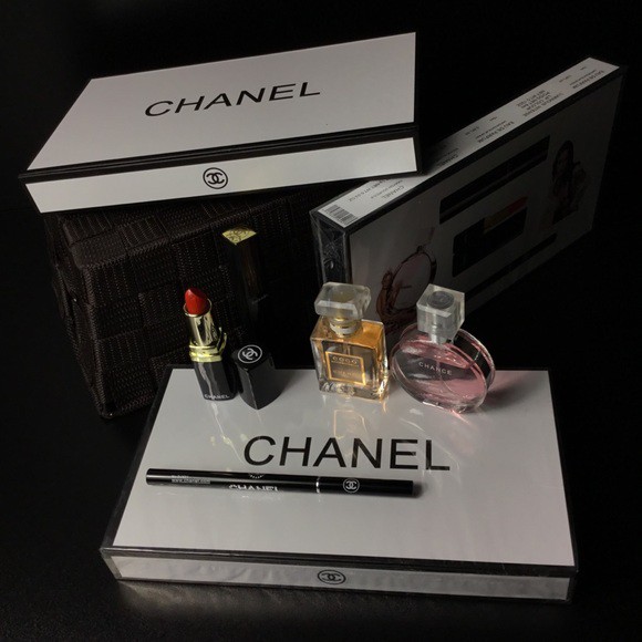 Hot】 Chanel Perfume Makeup Gift Set 5 in 1 (Gift Set for Women