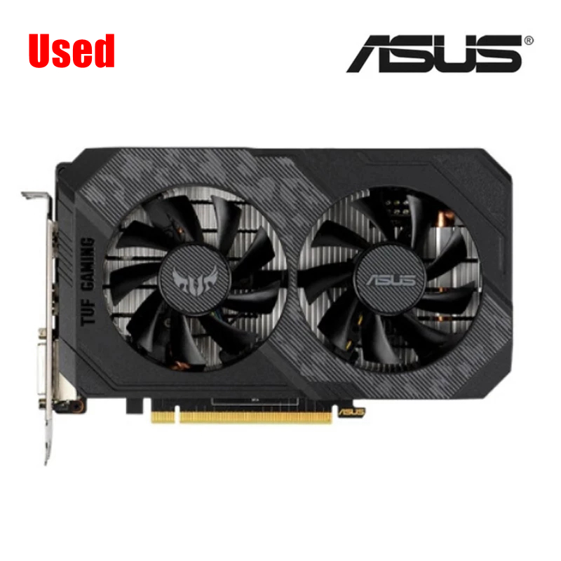 Used Tuf Gtx 1660 Ti 1660Ti 1660S 6GB Gaming Video Cards GTX1660Ti GTX1660 Super Gpu Graphic Card