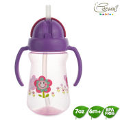 Coral Babies Sport Sipper Cup with Handle