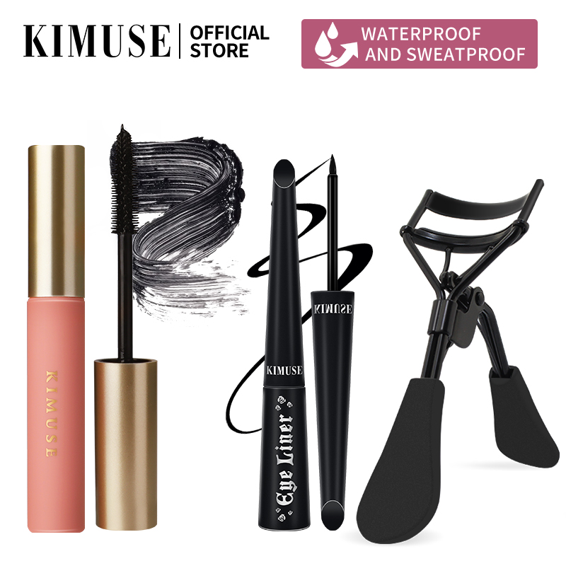 Discount on Kimuse  shoes - SKU: Kimuse 3pcs/Set New Mascara + Eyeliner + Eyelash Curler