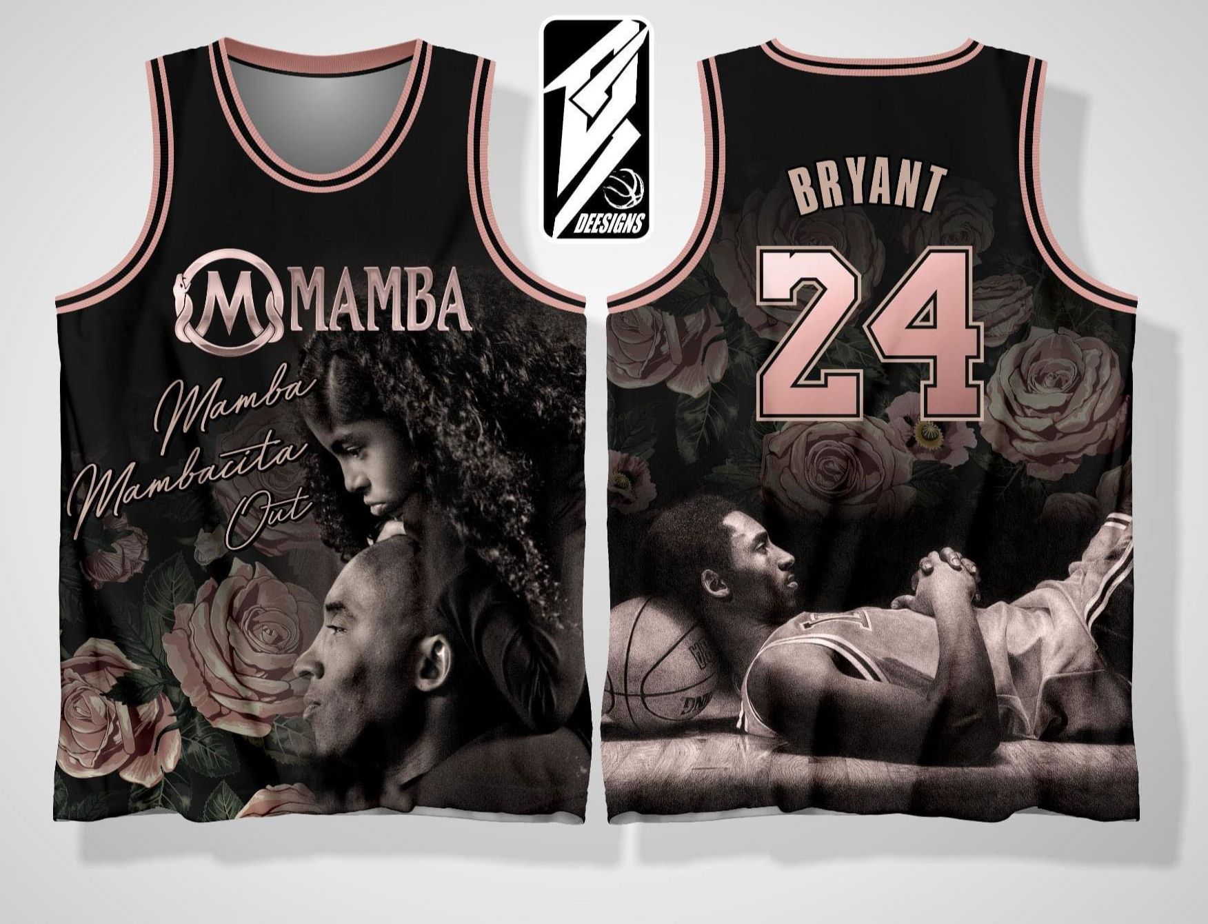 Black Mamba 🐍 Full - 23 Clothing and Sublimation Jersey