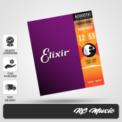 Music Stop Elixir 16052 Acoustic Guitar Strings with NANOWEB Coating