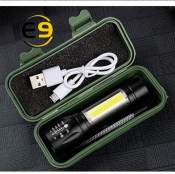 Portable 2-in-1 COB Flashlight Pen by 