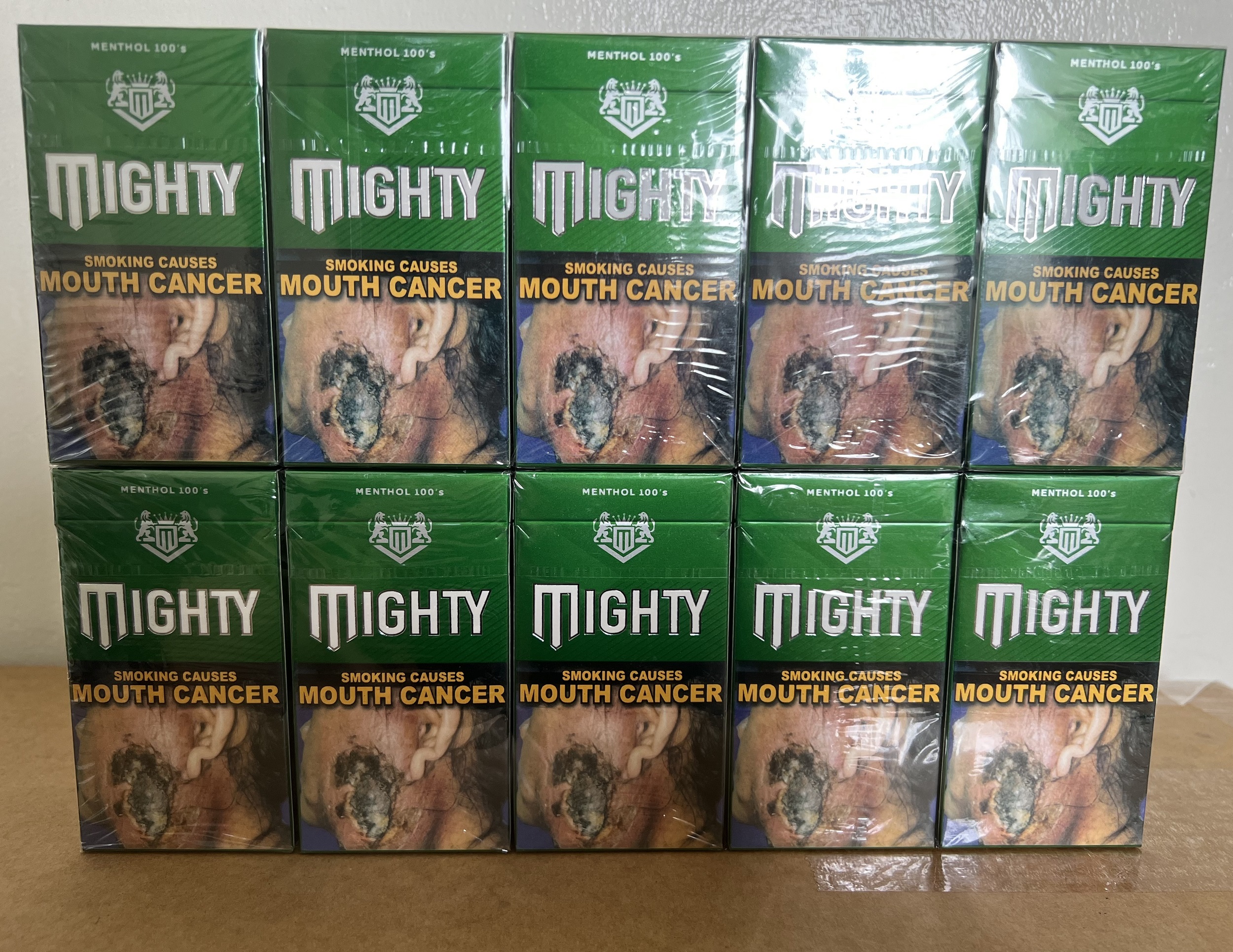 Mighty Green Cigarette Ream: Green Dragon Cartridge 1Box (20Pcs) Budget  Meal