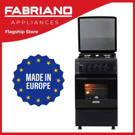 Fabriano Gas Range - 50cm, 4 Burner Oven