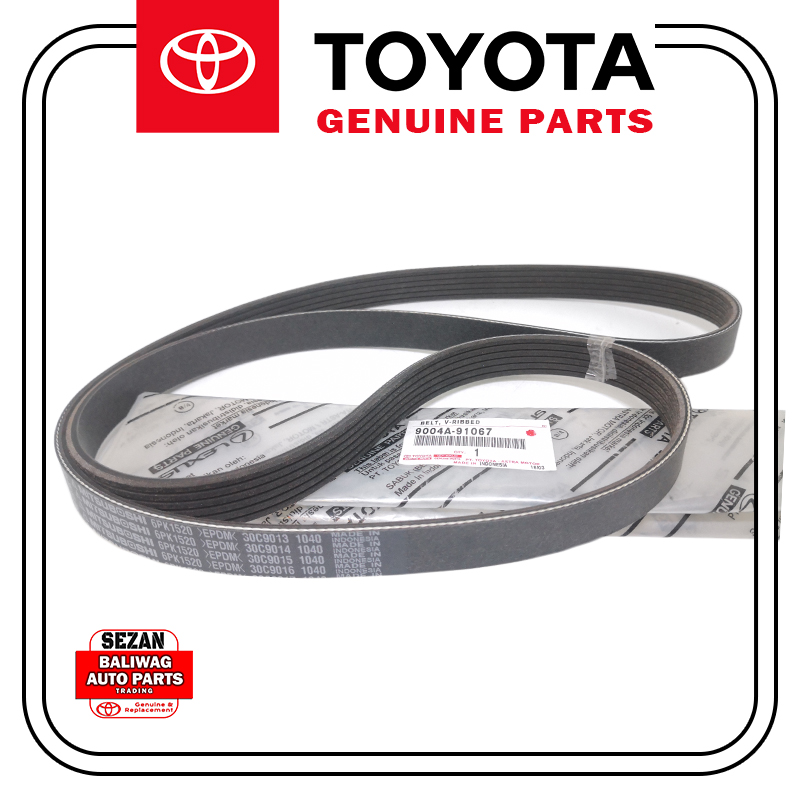 toyota avanza fan belt price