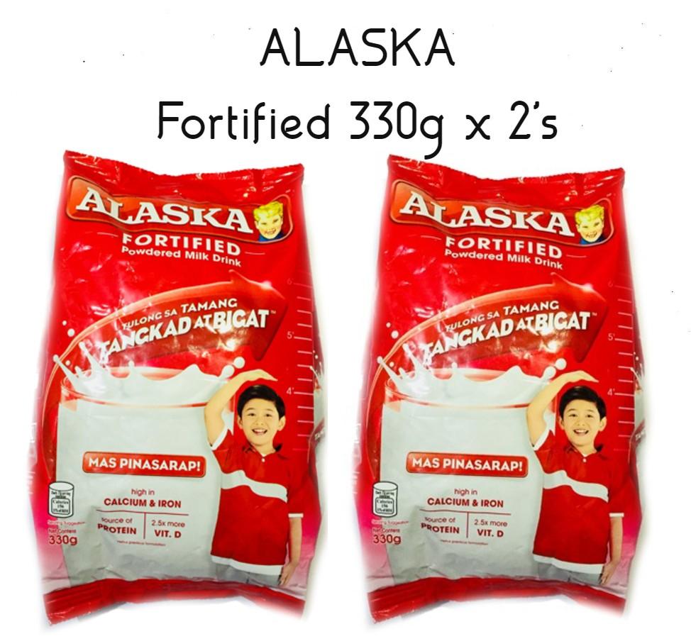 Alaska Fortified Powdered Milk Drink 300 Grams Mas Pinasarap From