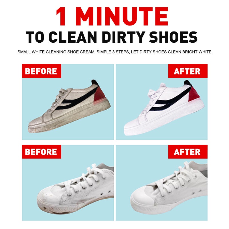 How to clean store white synthetic shoes