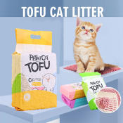Flushable Natural Plant Tofu Cat Litter - 6L Konka