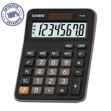 Casio MX-8B Heavy Duty Calculator - Genuine and Original