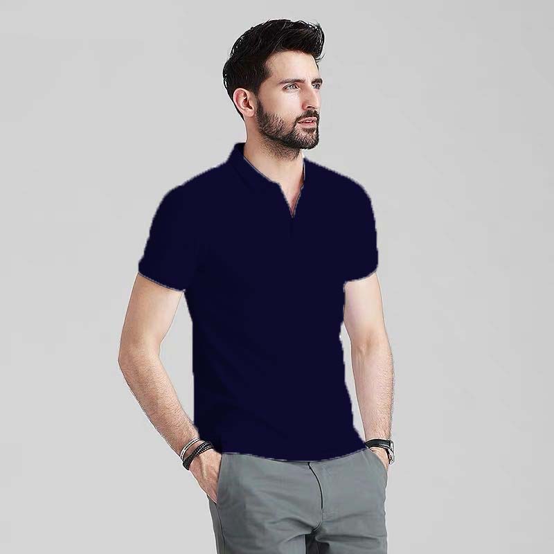 Blue polo shirt on sale mens