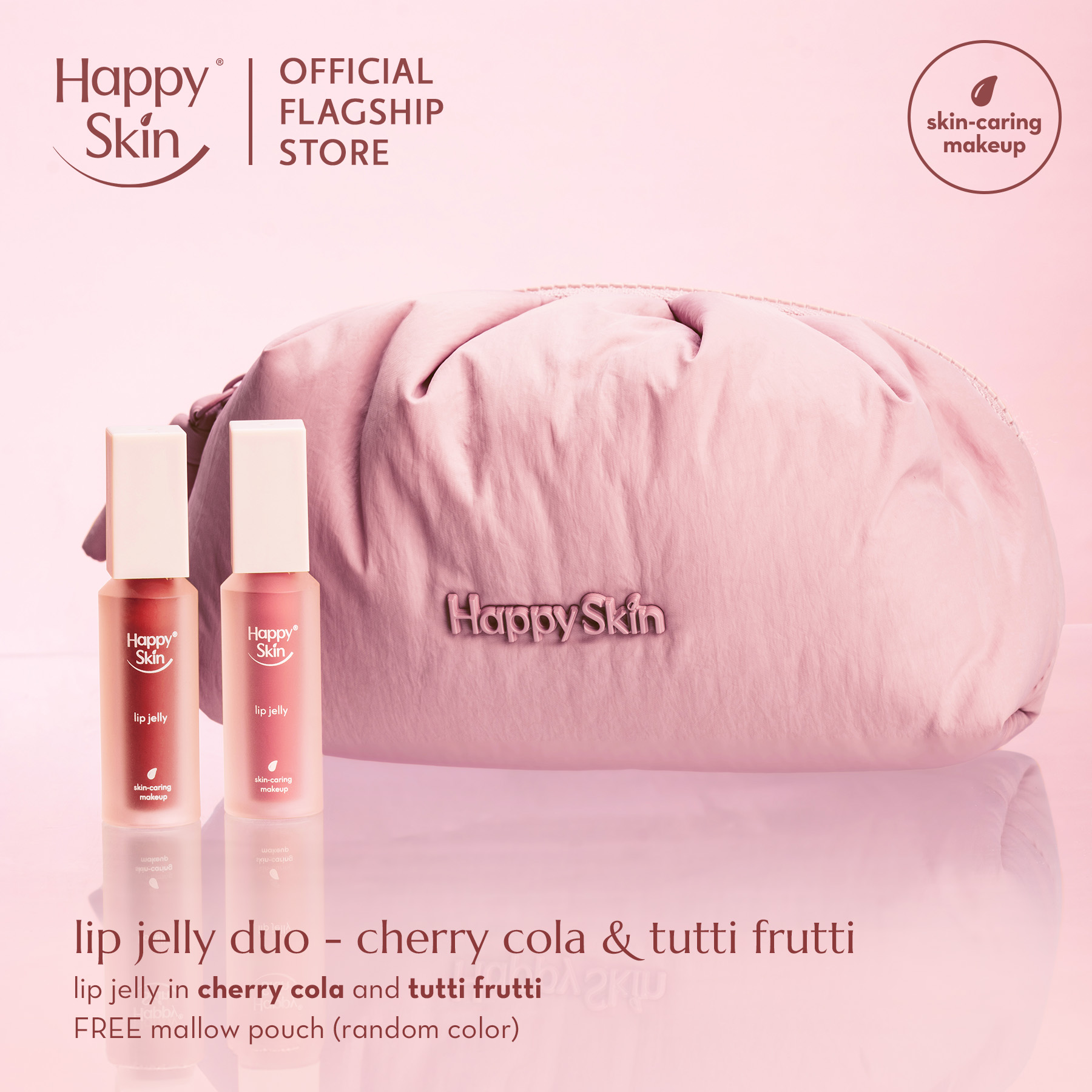 Discount on Happy Skin  shoes - SKU: Happy Skin Lip Jelly Duo In Cherry Cola And Tutti Frutti