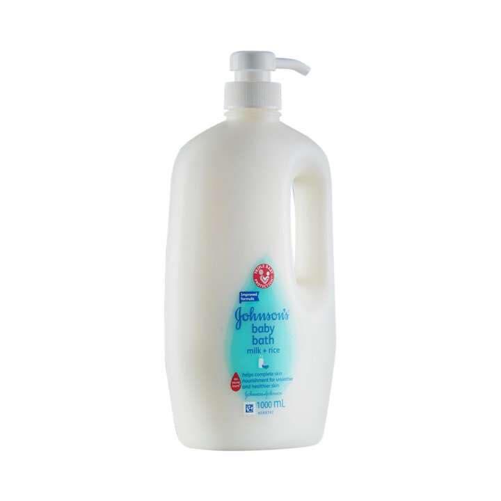 johnson's baby wash milk and rice