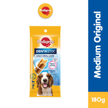 PEDIGREE DentaStix Dental Sticks Weekly Pack for Medium Dogs