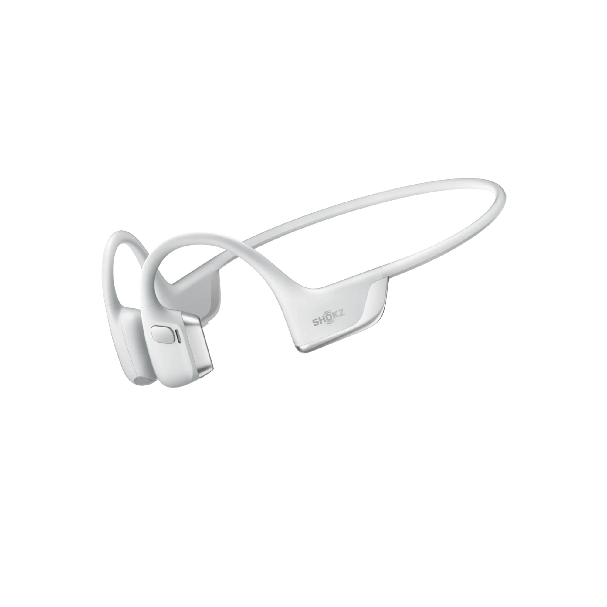 Shokz OpenRun Pro 2 Silver Bone Conduction Bluetooth Headphones