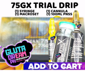 Gluta Dream DCRP 750000 DNA Revitalize Trial Drip Set