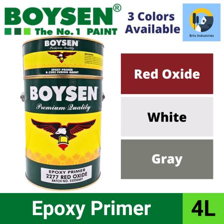 Boysen Epoxy Primer with Curing Agent - 4 Liters