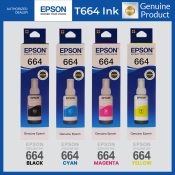 Epson 664 Ink Set for L Series Printers | Wink Printer Solutions