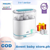 Philips Avent 3-in-1 Baby Bottle Sterilizer & Warmer