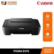 Canon E470 Wireless All-in-One Inkjet Printer: Low-Cost Printing
