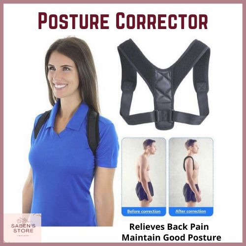 HATHA Adjustable Posture Corrector Shoulder Lumbar Brace Support