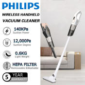 PHILIPS 6-in-1 Cordless Vacuum Cleaner - Lightweight and Portable