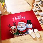 Shag Carpet Christmas Floor Mats by 