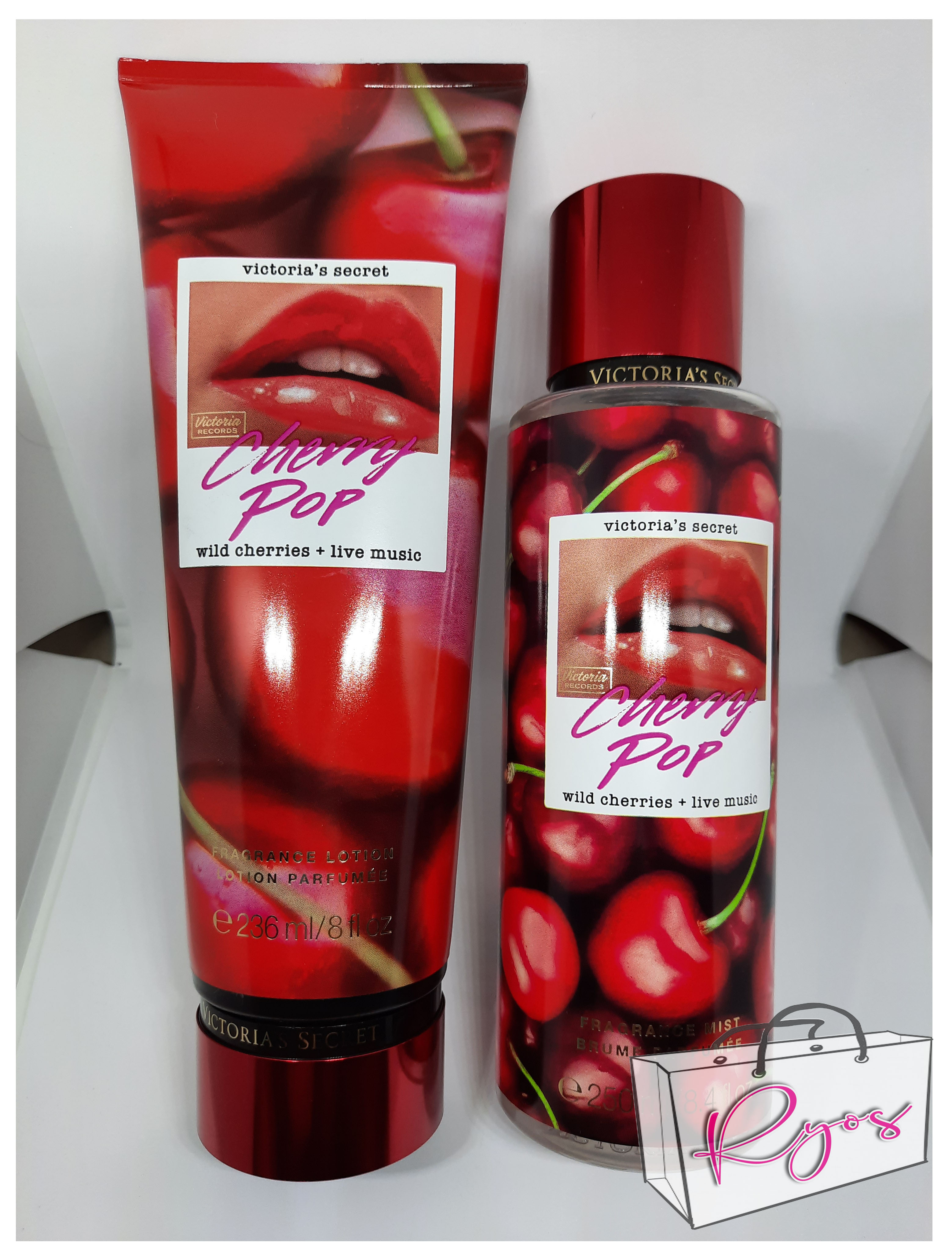 Cherry pop body mist hot sale