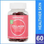 Wellspring Beauty Collagen Gummies with Vitamin C for Anti Aging