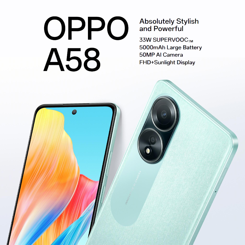 OPPO A58 4G Debuts With Sleek Design, Helio G85 Chipset, And More; Check  Out Price And Specs - Tech