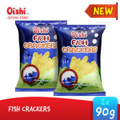 Oishi Fish Crackers 90G x2