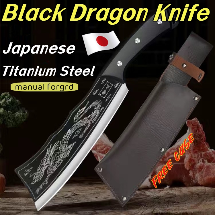 Dragon Bone Heavy Cutting Knife Kitchen Knife Cleaver Chef Knife