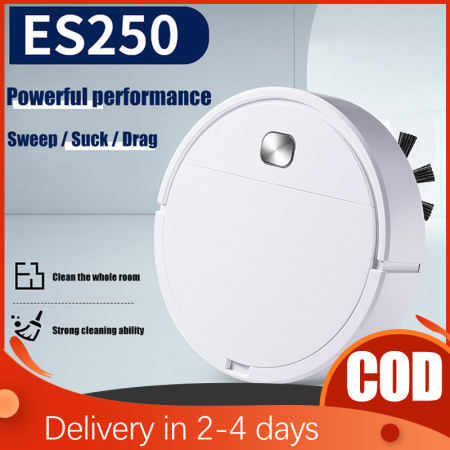 ES250 Robot Vacuum Cleaner - Powerful and Intelligent Cleaning Machine