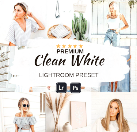 Clean White Premium Lightroom Presets for Mobile and Desktop Presyo 19 Piso*Libreng Shipping
