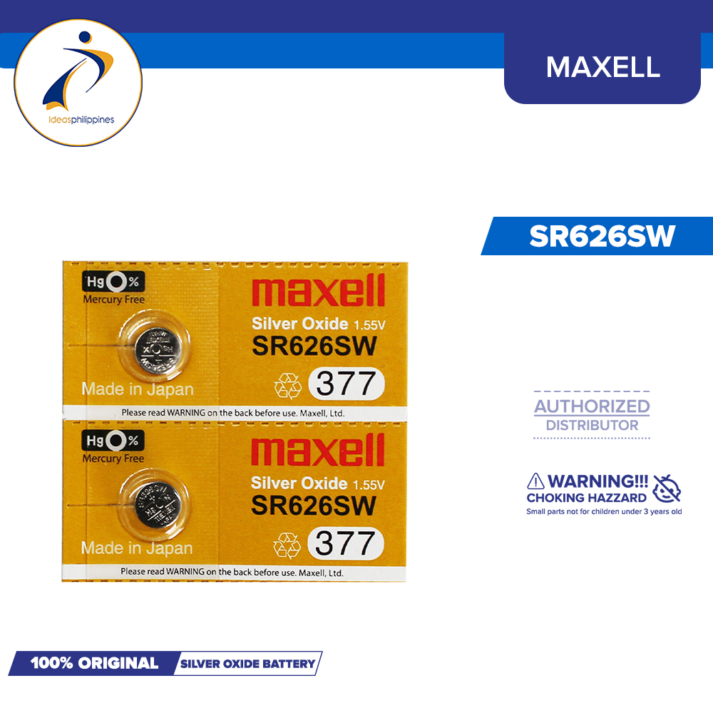 Maxell SR626SW Silver Oxide ...