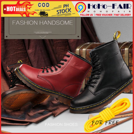 Dr. Martens 1460 Classic Leather Boots for Men and Women