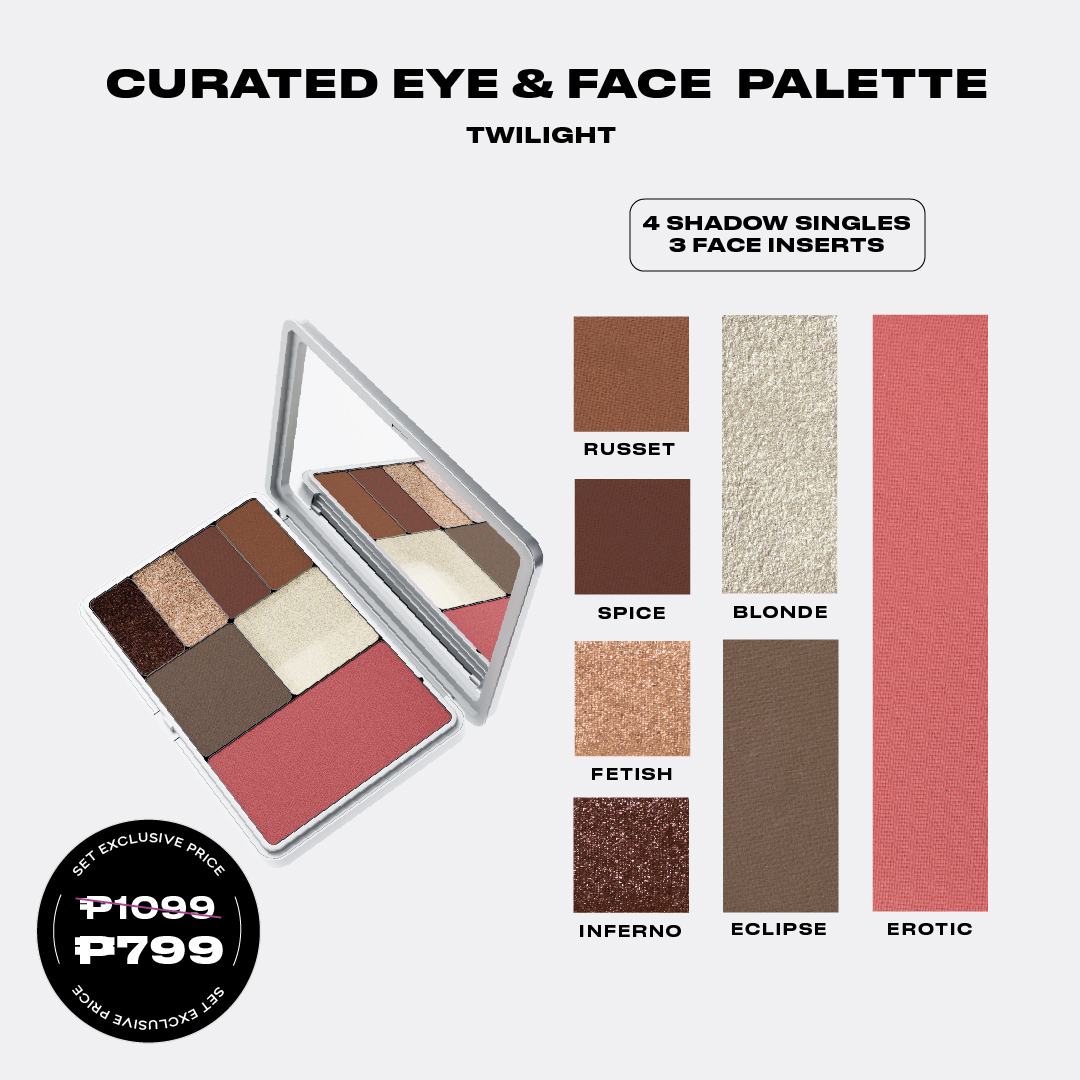 Discount on Issy & Co.  shoes - SKU: Issy Curated Eye & Face Palette In Twilight