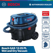 Bosch GAS 12-25 PS Wet/Dry Vacuum - Power Tool