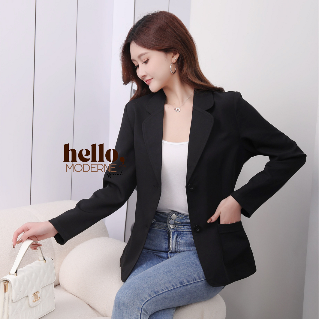 Buy Formal Black Coat Women online Lazada .ph