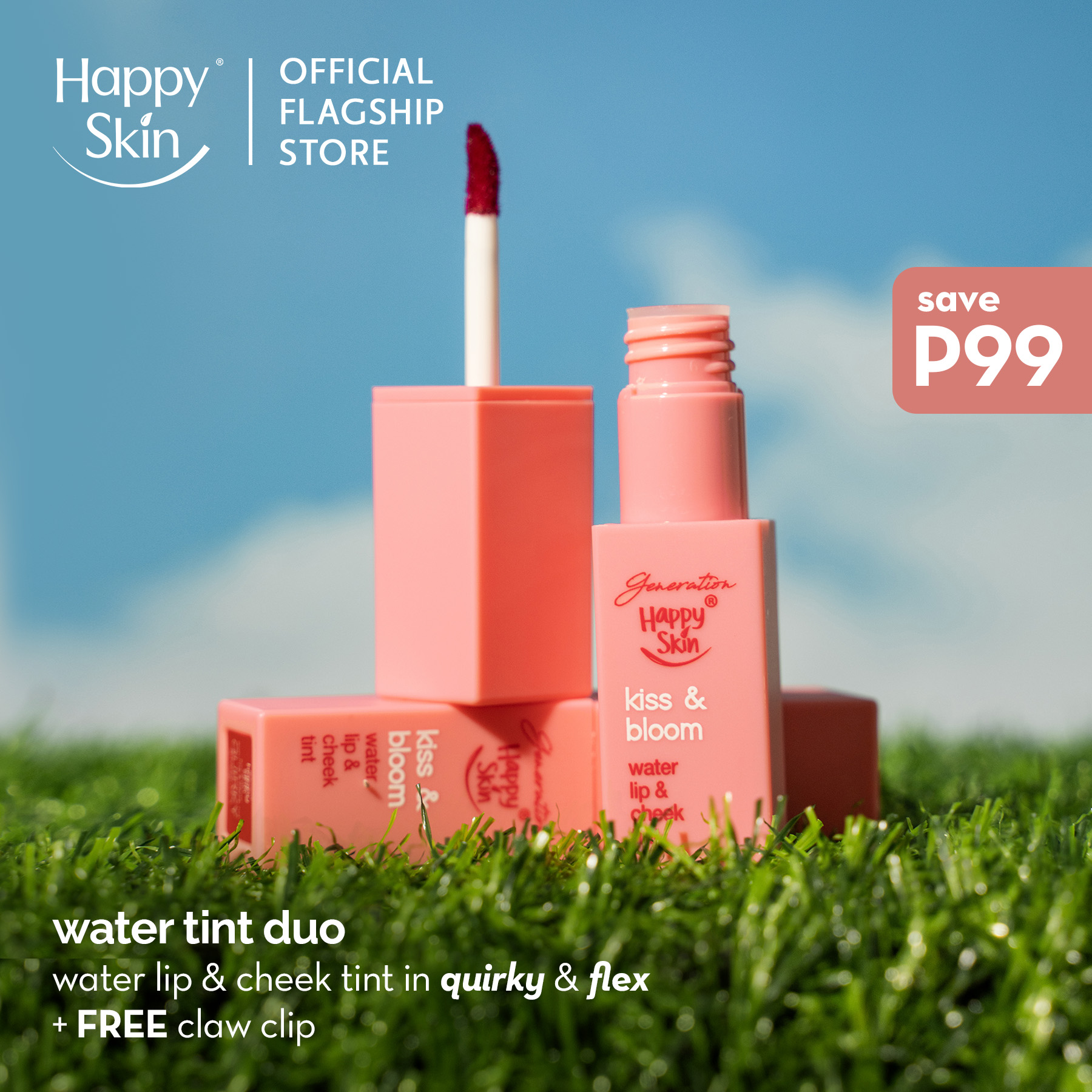 Discount on Happy Skin  shoes - SKU: Generation Happy Skin Water Tint Duo (Quirky + Flex)