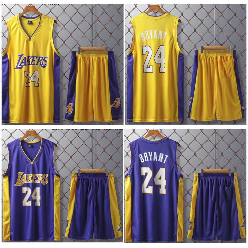 Kobe Bryant 24 Lakers Purple Jersey by KingPinz - Shades of Afrika