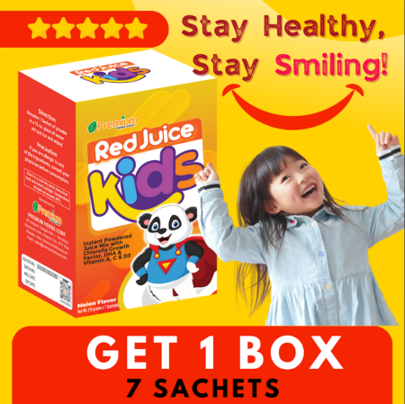 Red Juice Kids : Energy Boosters. With Essential Nutrients for Child's Brain Development, Growth, and Energy Levels.