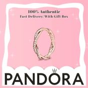 PANDORA Rose Gold Wheel of Fortune Ring, Authentic