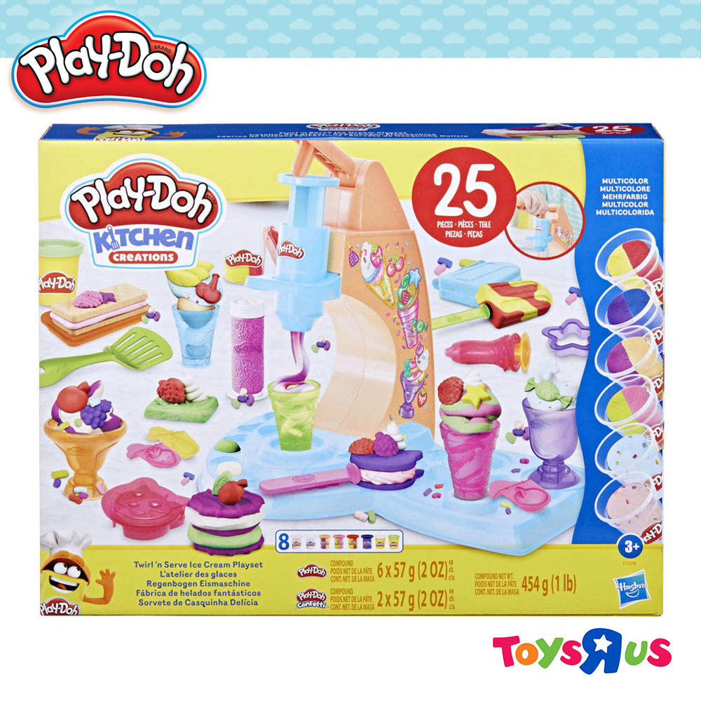 Play-Doh Kitchen Creations - Morning Cafe Playset with 8 Colors, Playmat,  Over 15 Tools