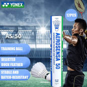 Yonex Aerosensa-50 Goose Feather Shuttlecock - Professional Competition Grade