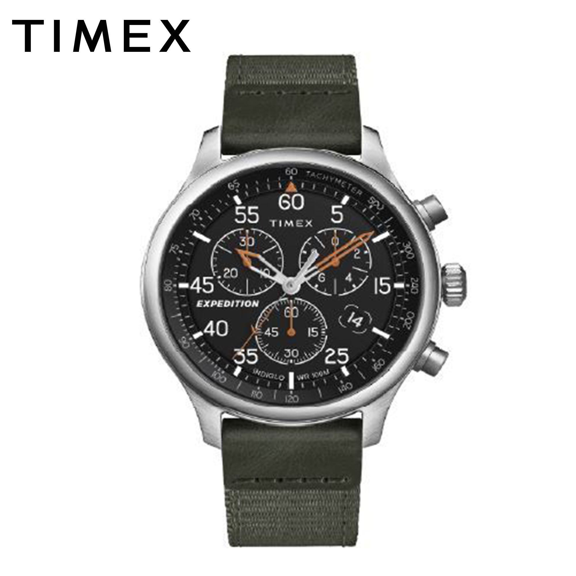 Timex Expedition Rugged Core Brown Leather Analog Quartz Watch For