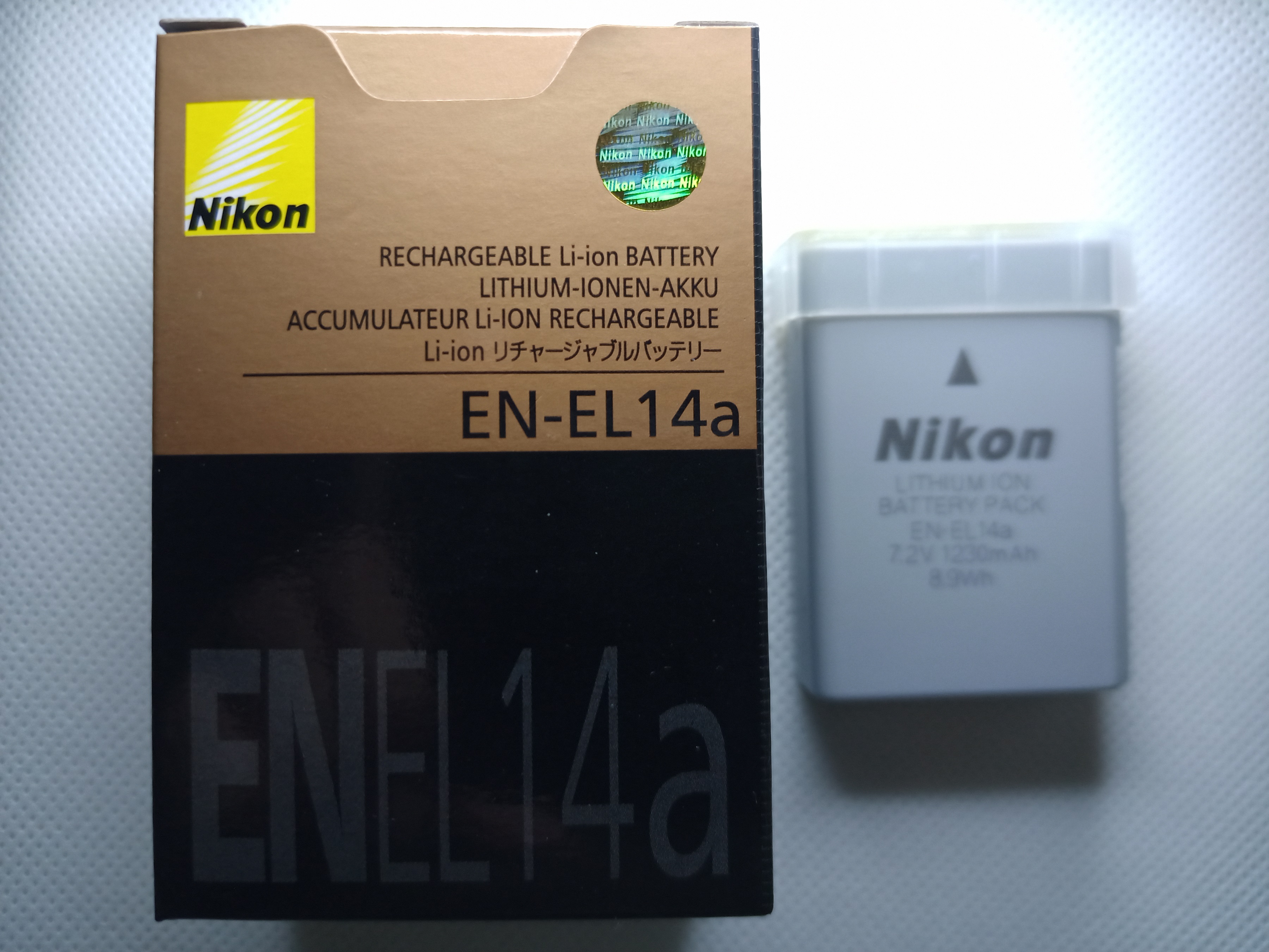Nikon EN-EL14A Battery for Nikon D3100 D3200 D3300 D3400 D5100 D5200 D5500  DSLR Cameras Lazada PH